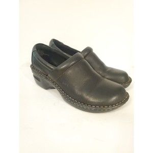 B.O.C. womens‎ Black Clogs   size 9